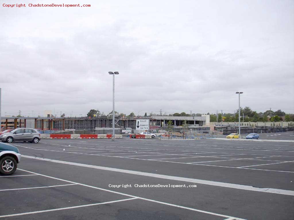 New carpark (ring road), with new development in background - Chadstone Development Discussions