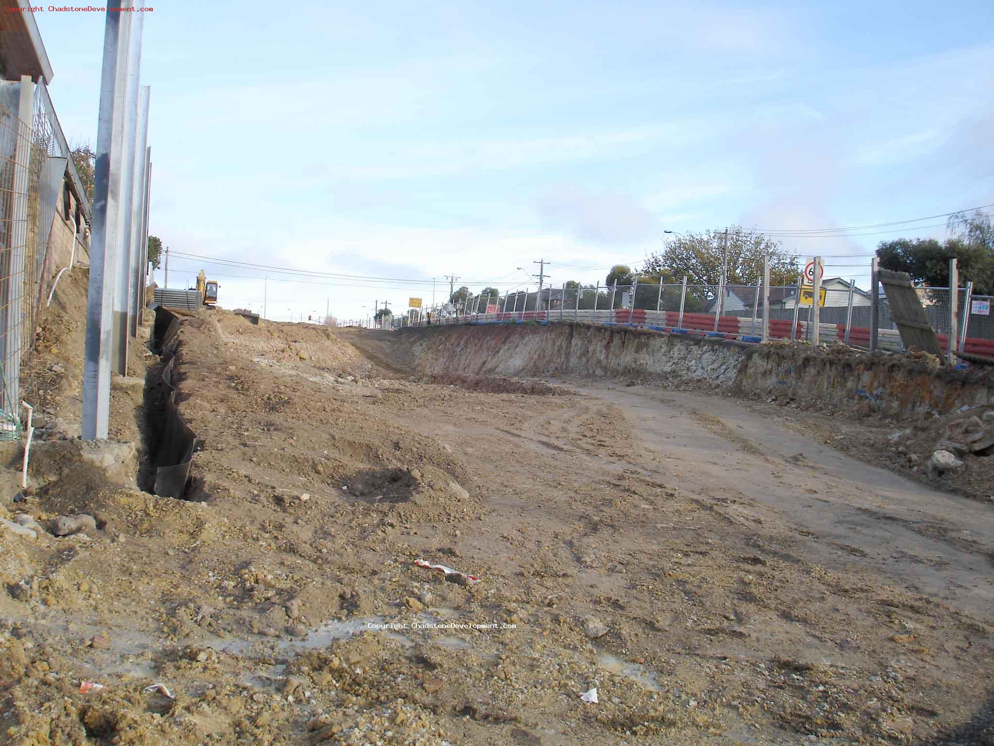 Excavation progress, fomer 752 Warrigal Rd site - Chadstone Development Discussions