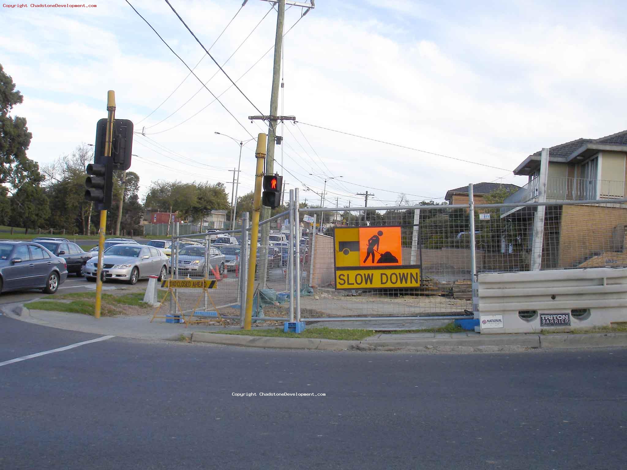 The works at Warrigal/Middle Rd as at 2007-05-27 - Chadstone Development Discussions