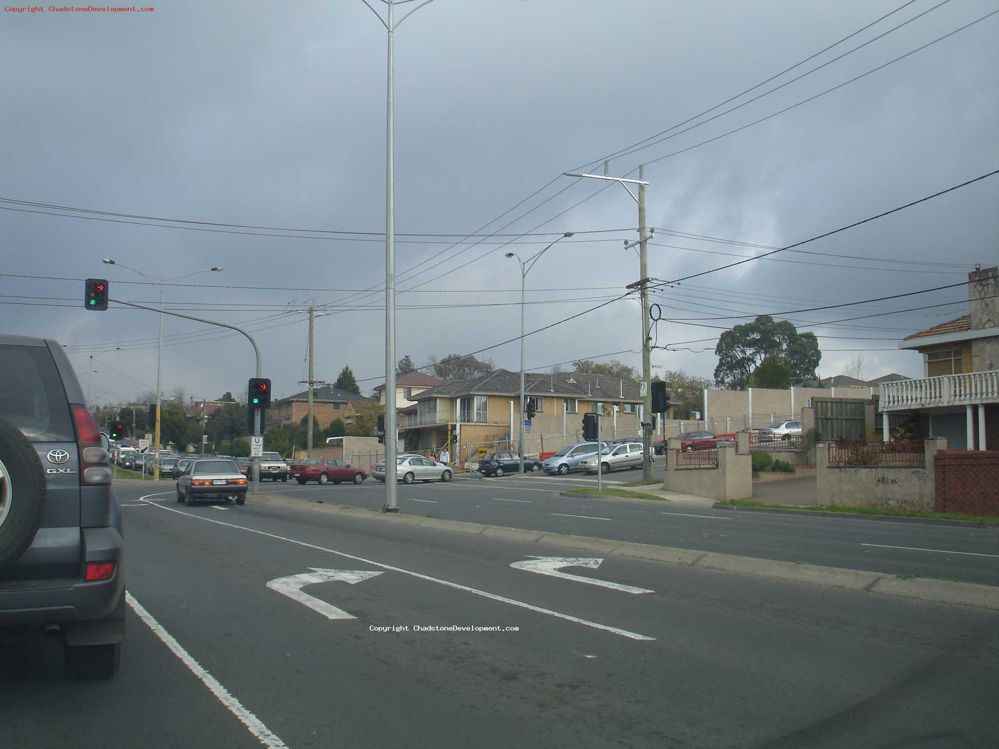 The Warrigal / Middle Rd intersection - Chadstone Development Discussions