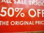 All Sale Stock 50% Off - Chadstone Development Discussions