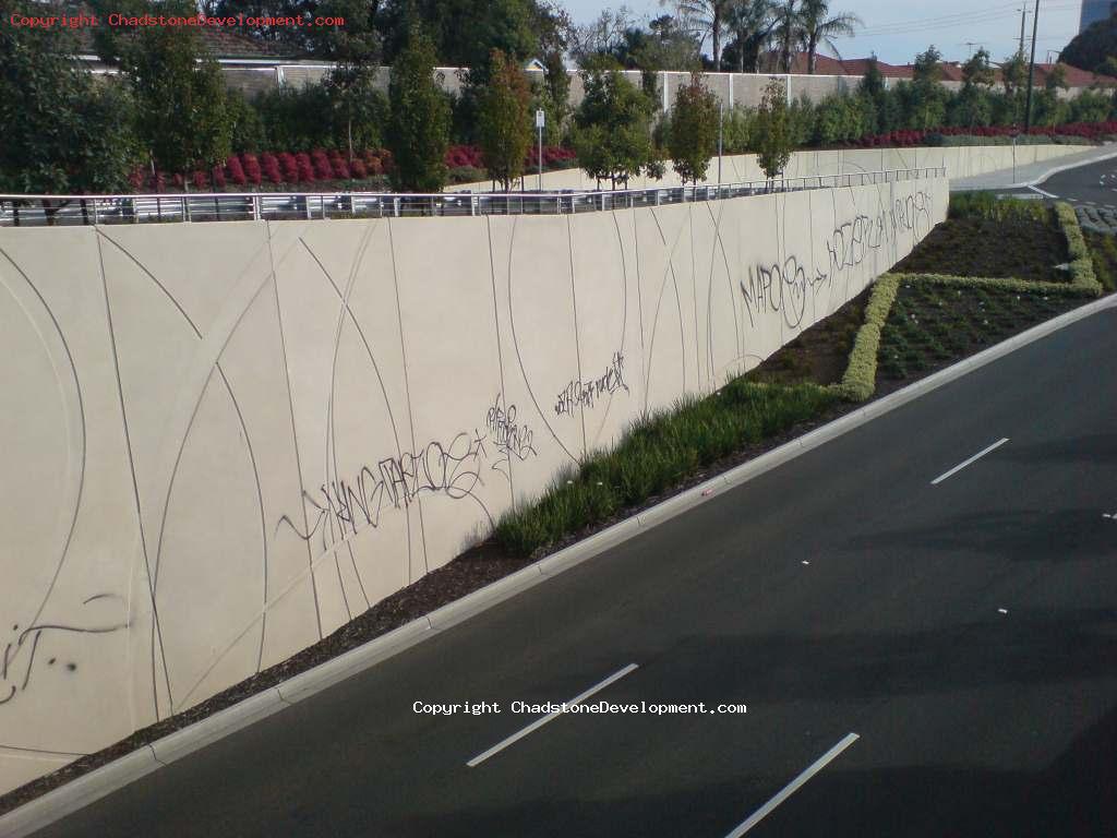 Graffiti on Middle Rd - Chadstone Development Discussions