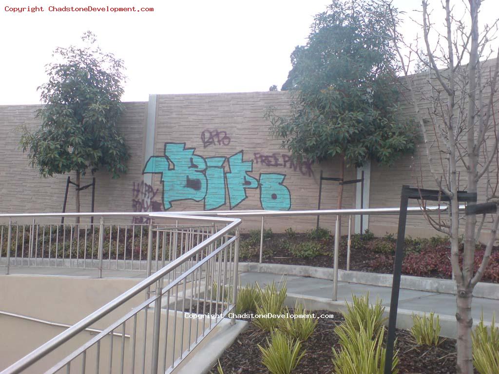 More graffiti in August 2009 - Chadstone Development Discussions