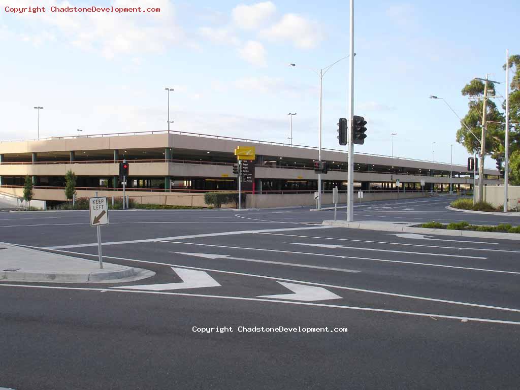 Empty coles carpark Christmas 2009 - Chadstone Development Discussions