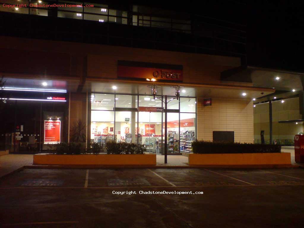 Australia Post wastes electricity at night - Chadstone Development Discussions
