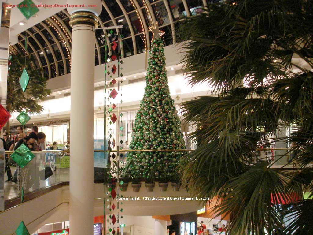 A Christmas tree at Chadstone - Chadstone Development Discussions