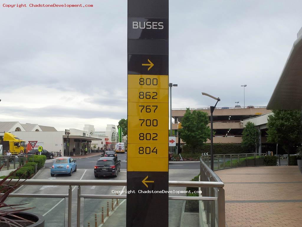 Confusing Bus direction signage - Chadstone Development Discussions