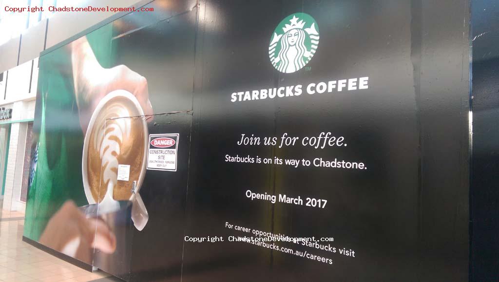New Starbucks under construction - Chadstone Development Discussions