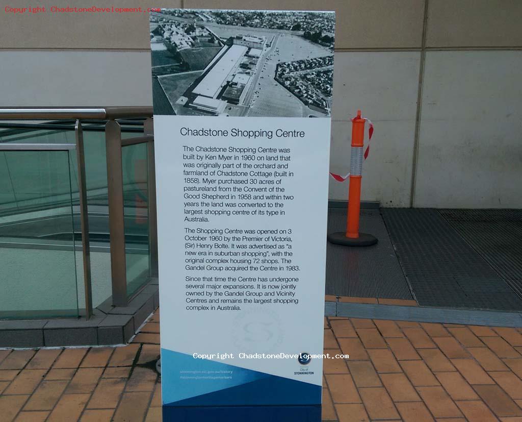 Chadstone history information board by Stonnington - Chadstone Development Discussions
