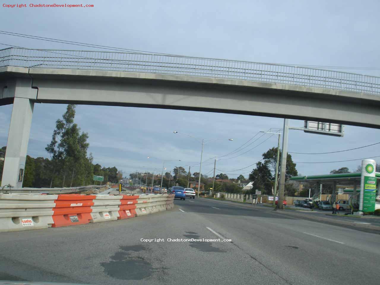 A view from the Monash fwy exit lane - Chadstone Development Discussions
