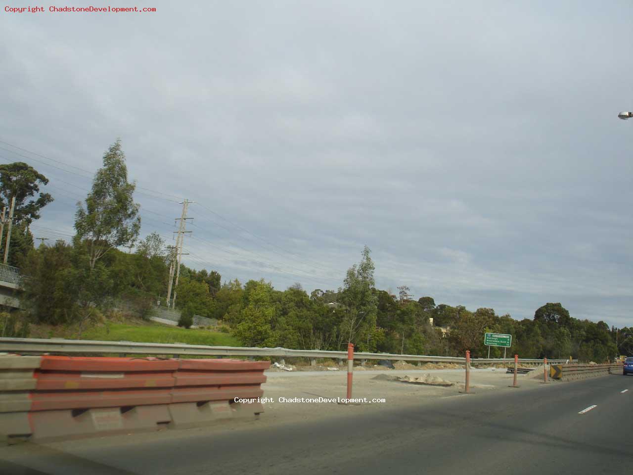 Widening of Warrigal Rd - barriers along the creek - Chadstone Development Discussions