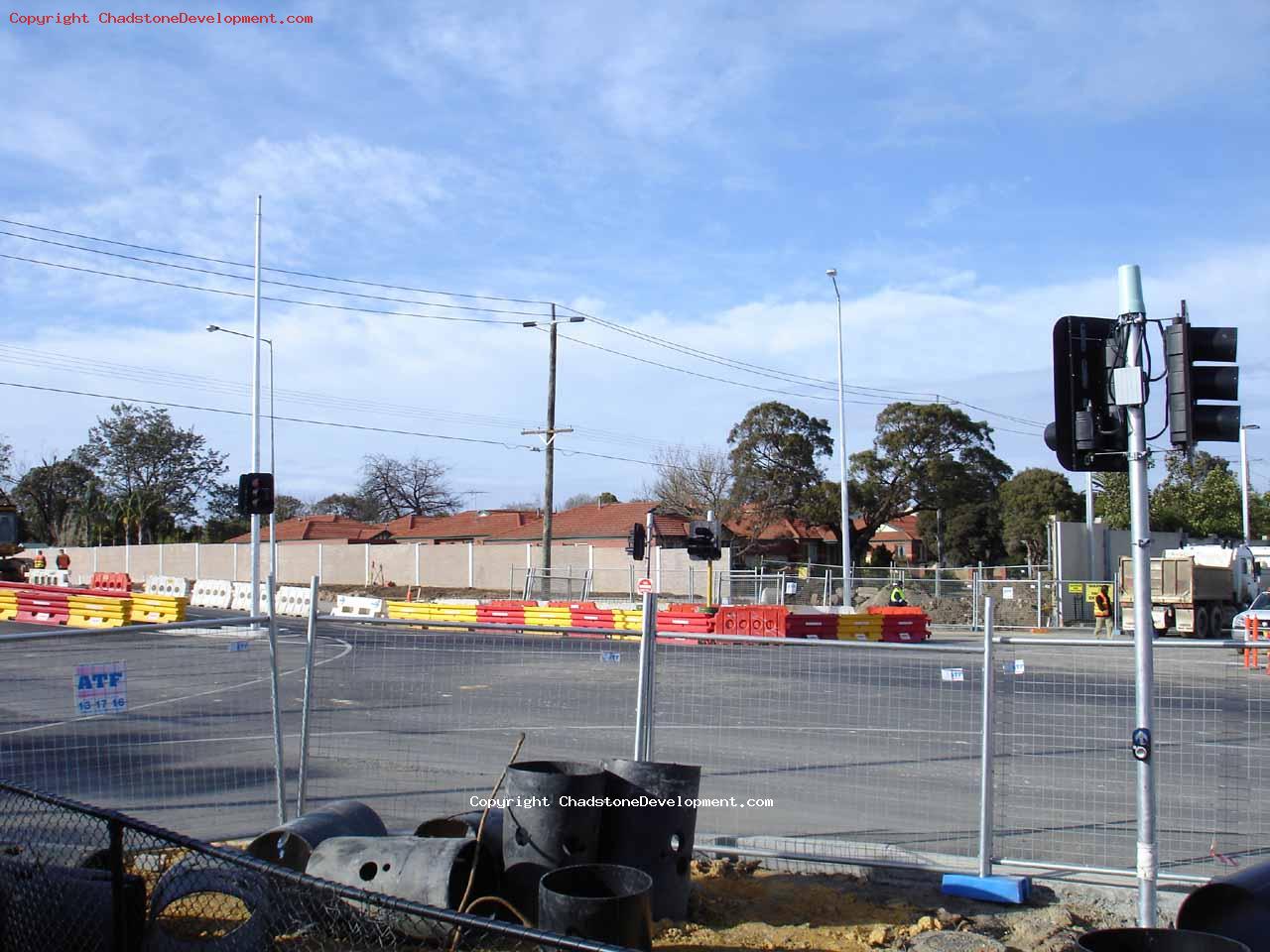 The Middle/Capon intersection, viewed from multi-level carpark - Chadstone Development Discussions