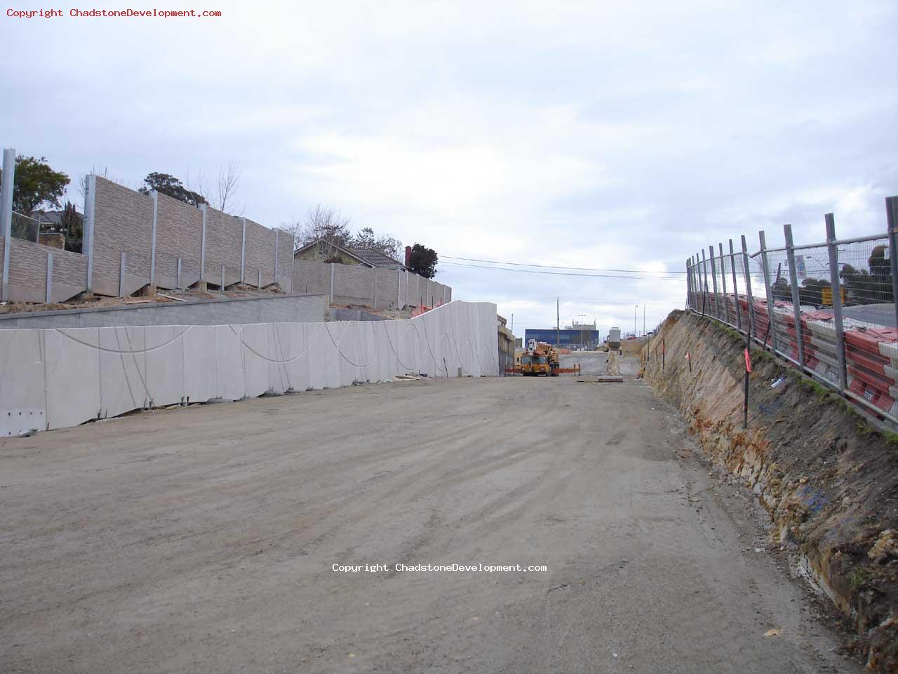 Most of the walkway barriers are in place - Chadstone Development Discussions