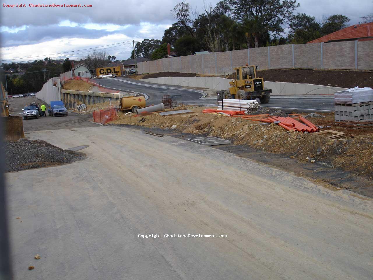 More bitumen laid on the new underpass - Chadstone Development Discussions