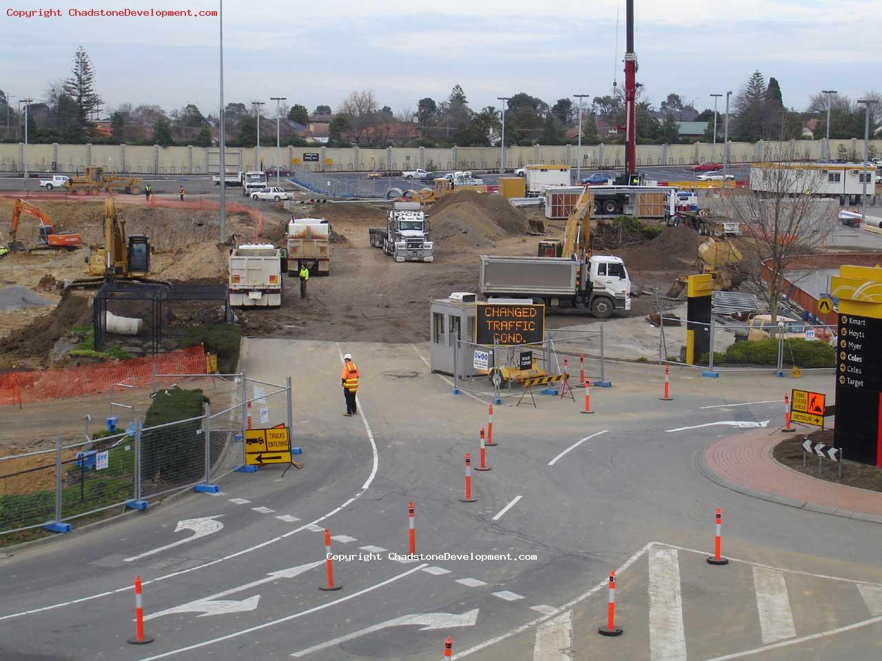 Changed Traffic Condition at roundabout - Chadstone Development Discussions