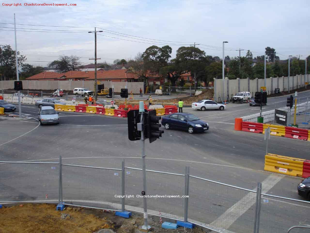 Capon St Intersection as at 17 August - Chadstone Development Discussions