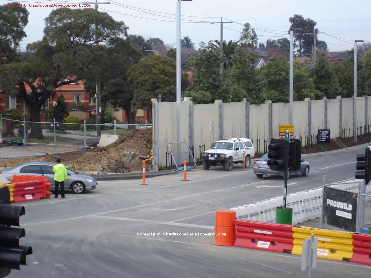 Entrance to perimiter rd - Chadstone Development Discussions
