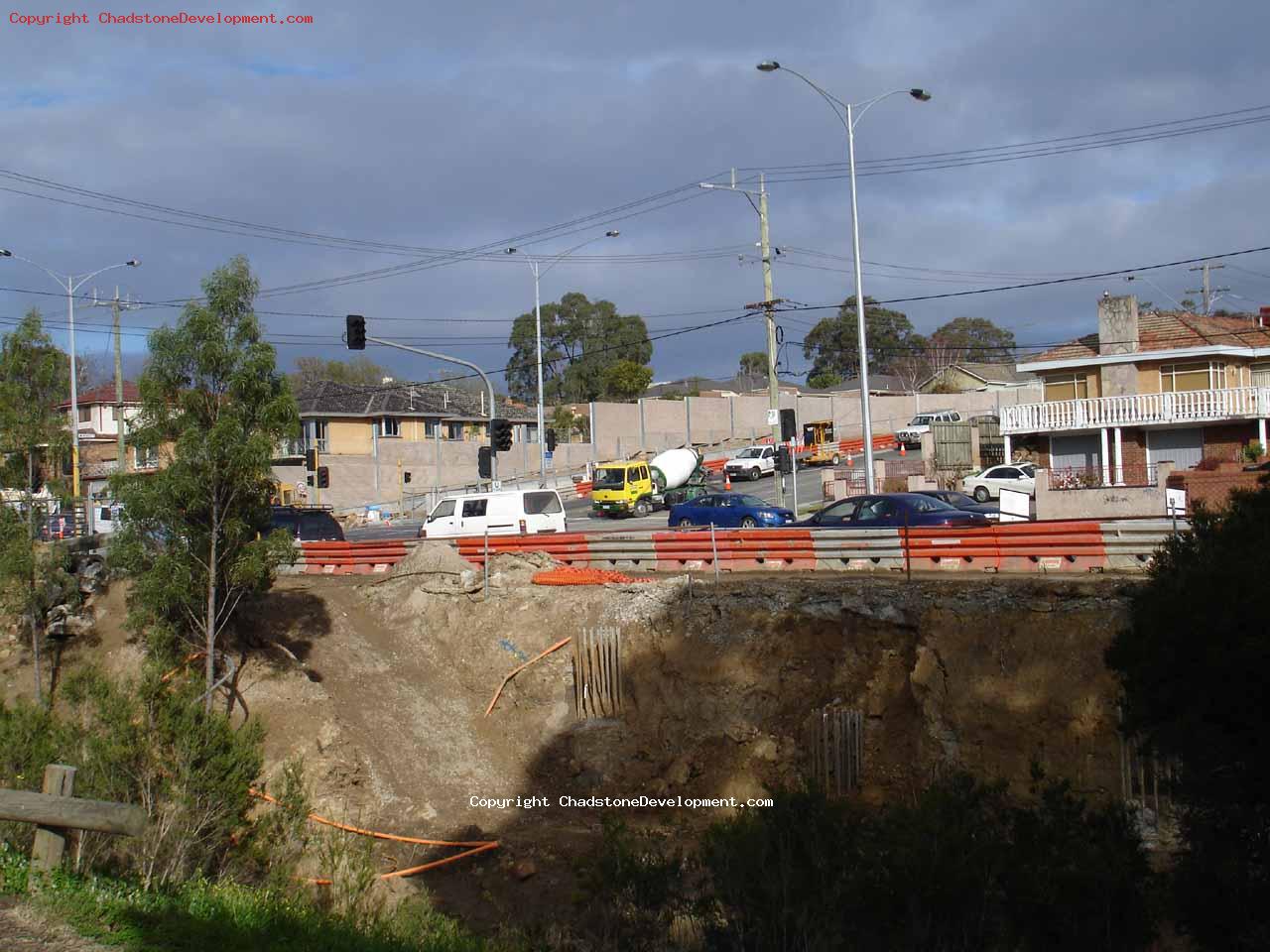 Middle Rd/Warrigal Rd intersection seen from scotchman's creek park - Chadstone Development Discussions
