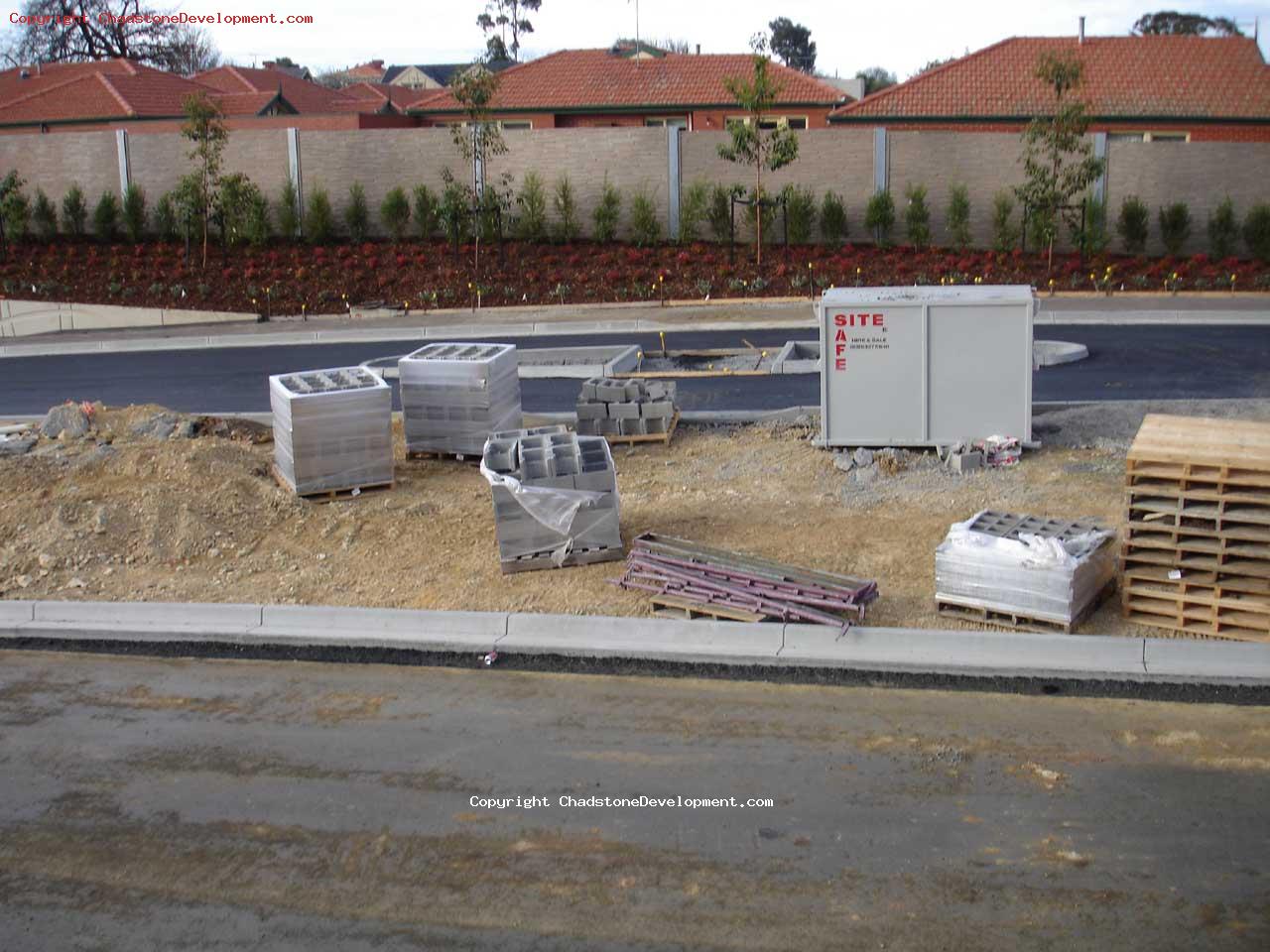 a Site Safe and bricks on the Capon St ramp - Chadstone Development Discussions