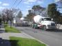 Cement Mixer and Trucks on Webster St - Chadstone Development Discussions