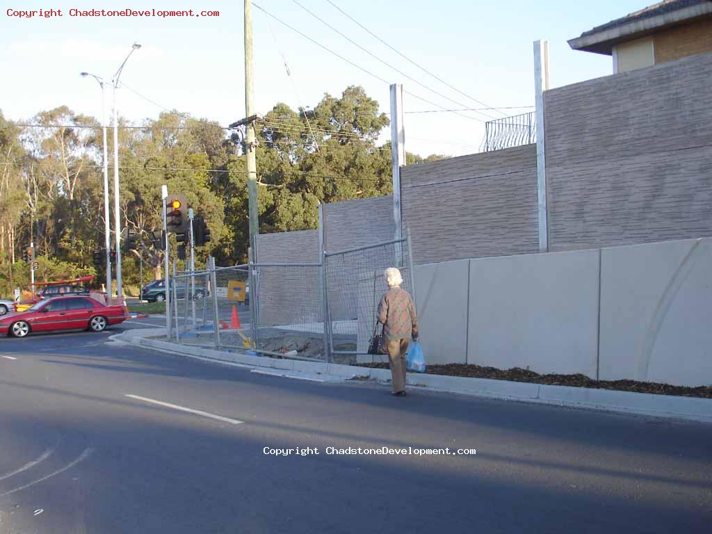 The Elderly lady is lucky not to be hit by a car - Chadstone Development Discussions