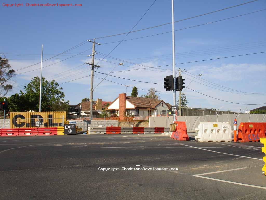 Western end of Middle road, intersection - Chadstone Development Discussions