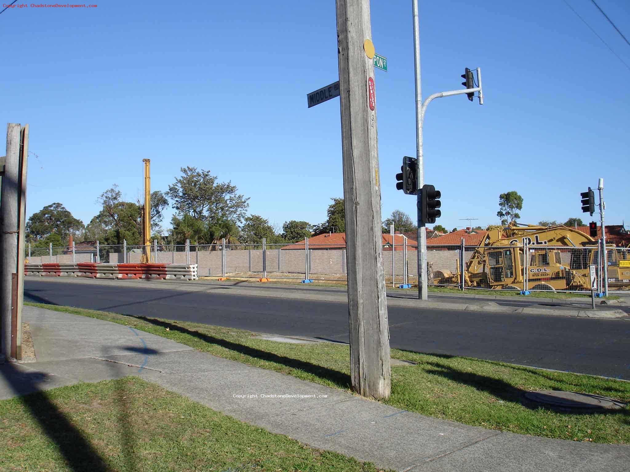 View from Northern side of capon - Chadstone Development Discussions