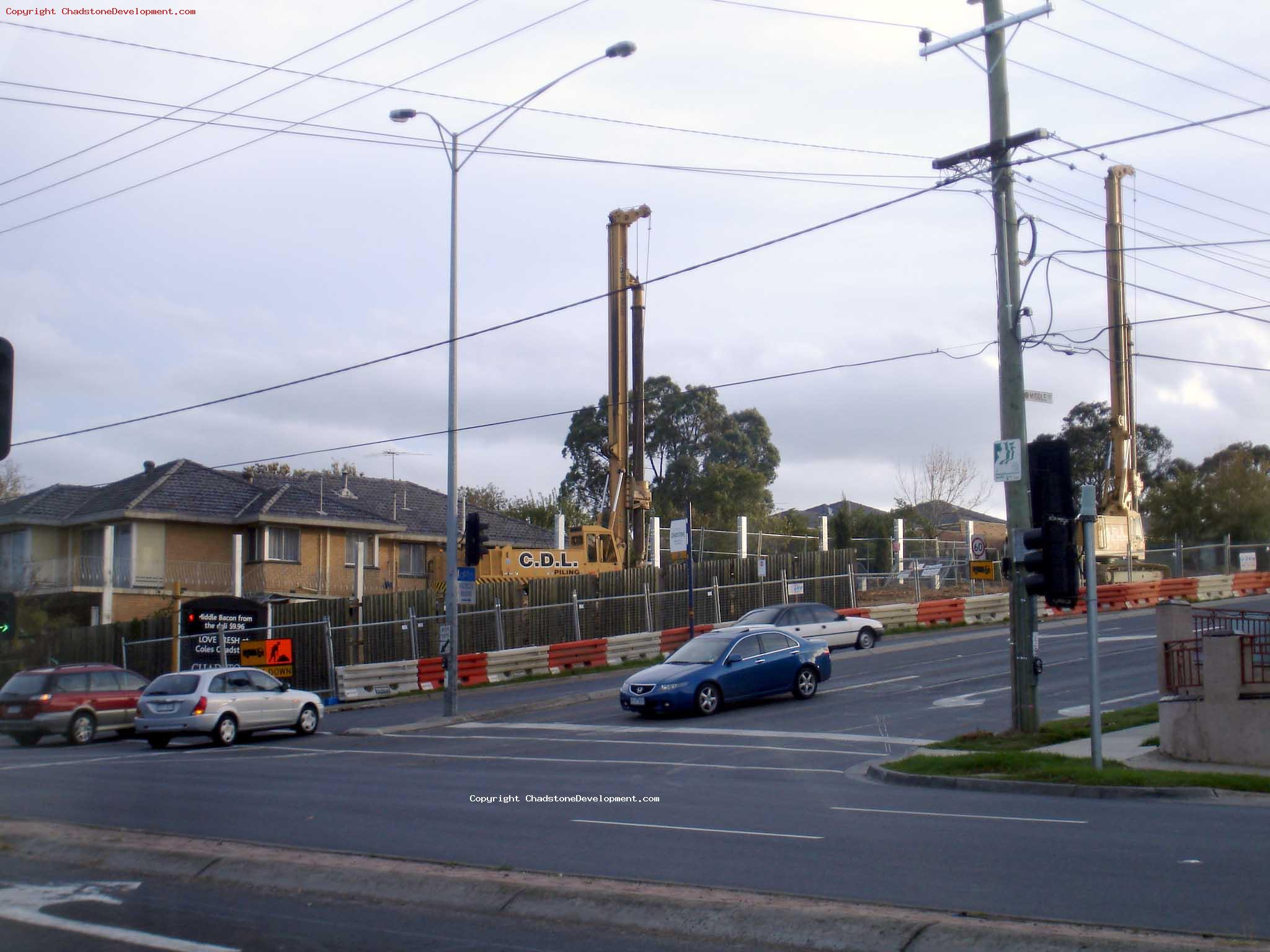View from turning lane - Chadstone Development Discussions