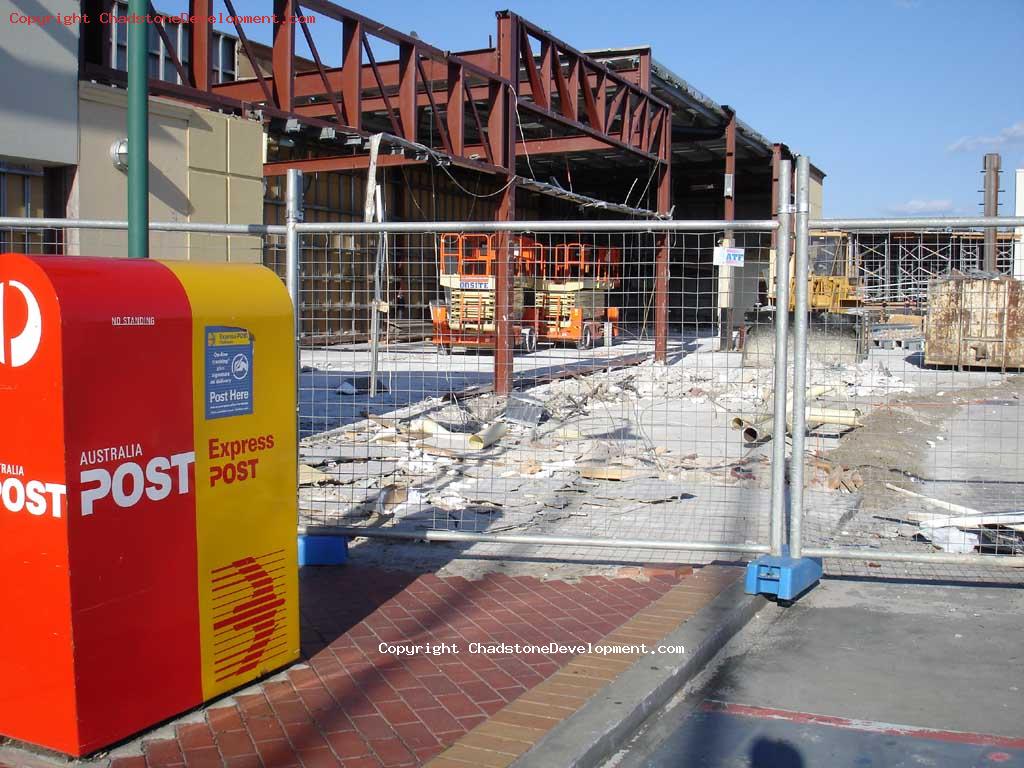 Demolitions next to Australia Post - Chadstone Development Discussions
