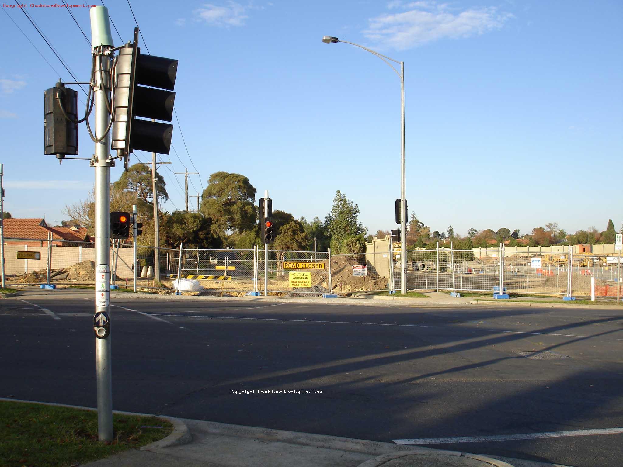 Capon St intersection - Chadstone Development Discussions