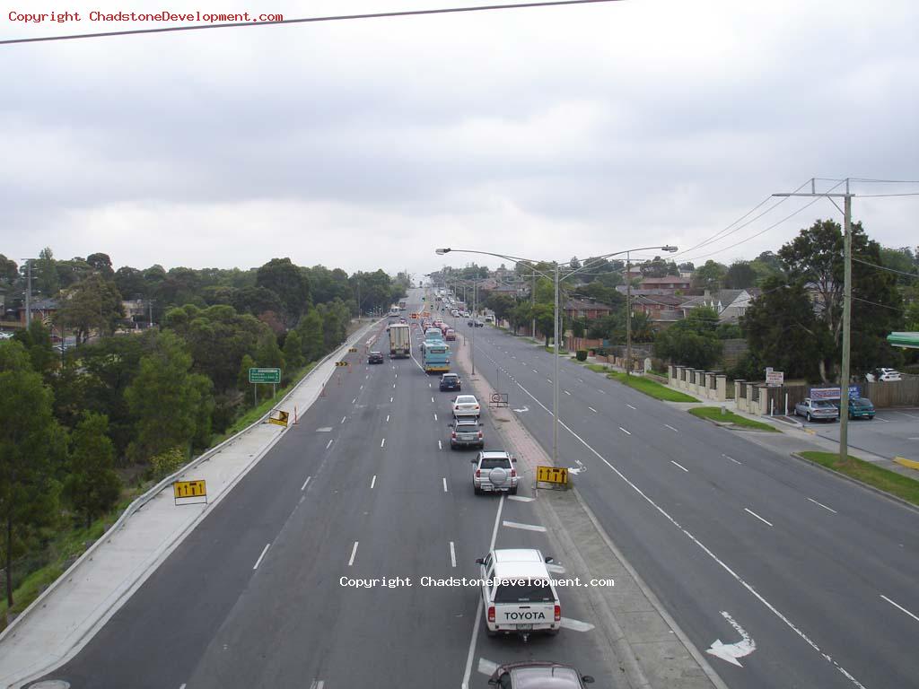 Lanes closed on Warrigal Rd - Chadstone Development Discussions