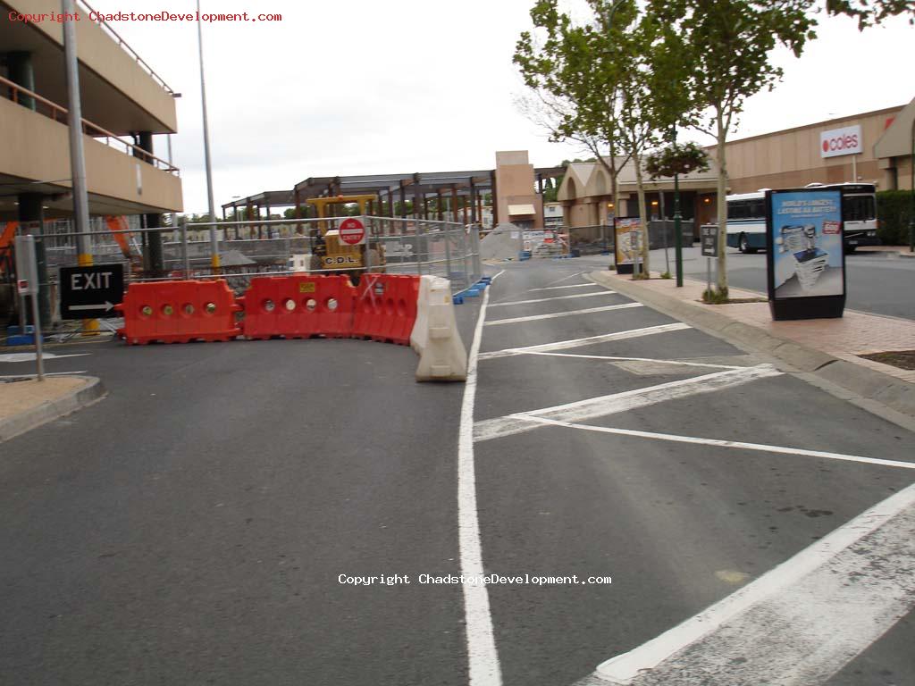 Road in front of Coles multilevel carpark - Chadstone Development Discussions