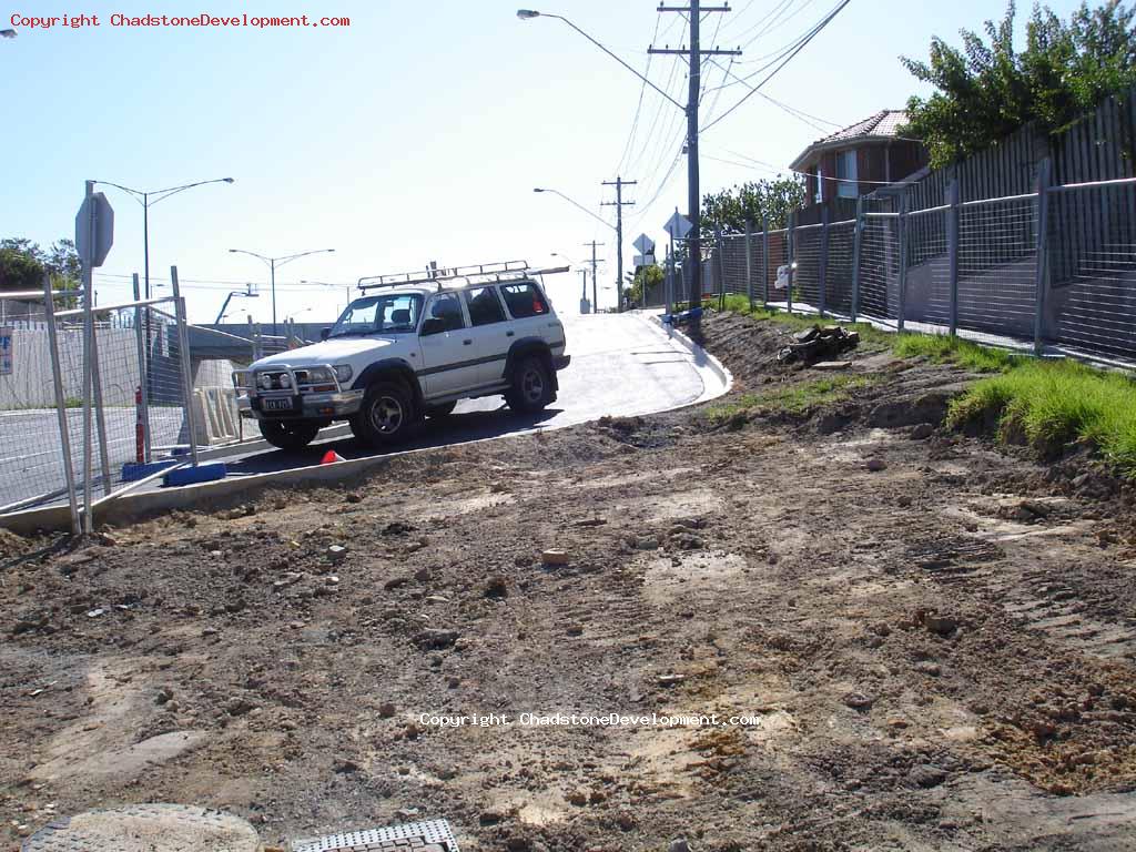 Area near Middle Rd service lane downramp in need of landscaping - Chadstone Development Discussions
