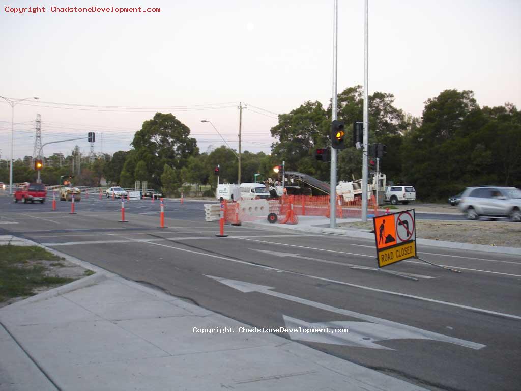 Lane closures on warrigal Rd for bitumen laying - Chadstone Development Discussions