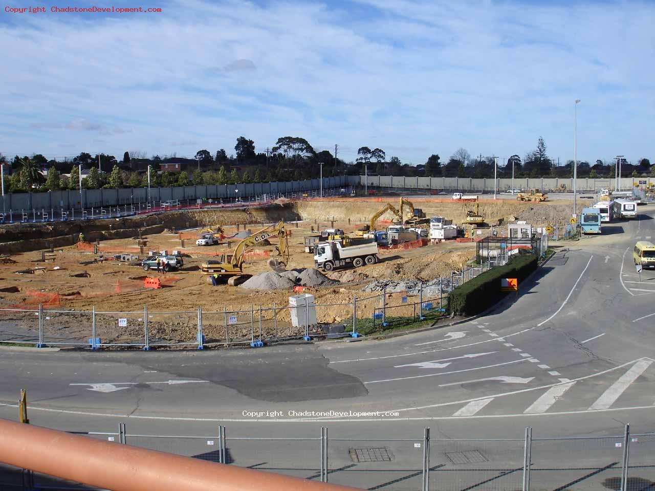 Overview of carpark construction - Chadstone Development Discussions Gallery