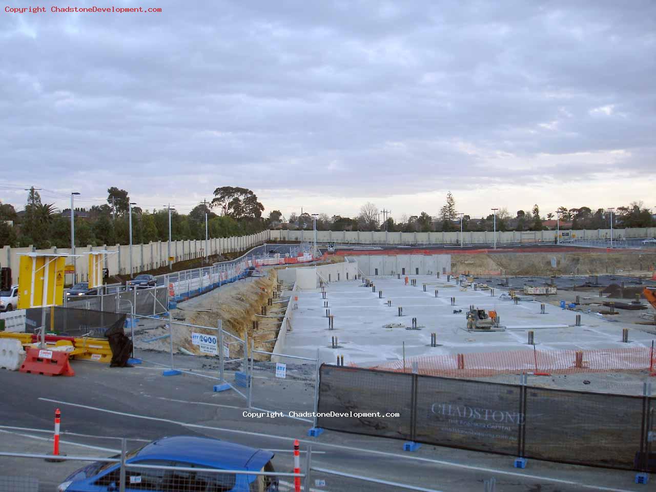 Eastern side of new carpark floor fully laid - Chadstone Development Discussions Gallery